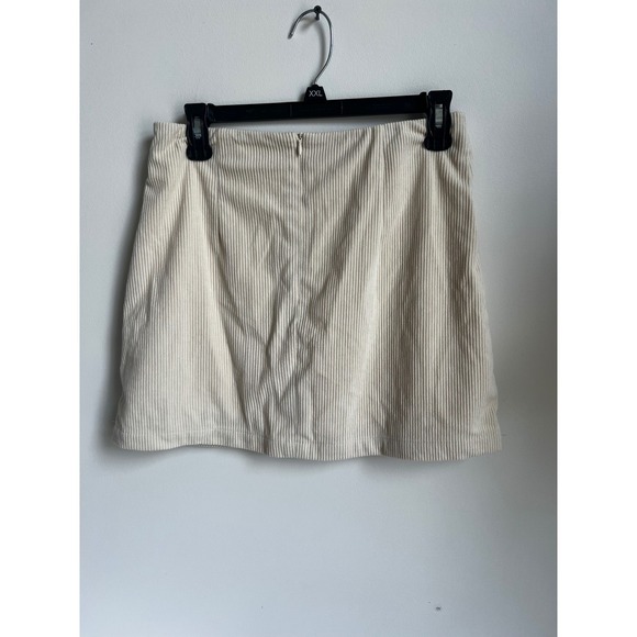 Halara Corduroy Mini‎ Skirt Women's A-Line Lined Casual Fashion Sz M NWT - Picture 8 of 11